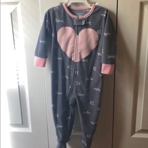 Little Girl Warm One Piece Outfit